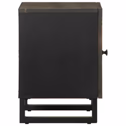 VidaXL 4017681 Table de nuit et table de chevet Noir - Vue supplémentaire 5
