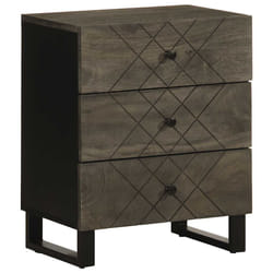 VidaXL 4017693 Table de nuit et table de chevet Noir