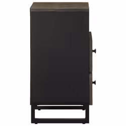 VidaXL 4017694 Table de nuit et table de chevet Noir - Vue supplémentaire 4