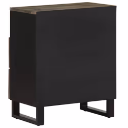 VidaXL 4017694 Table de nuit et table de chevet Noir - Vue supplémentaire 5
