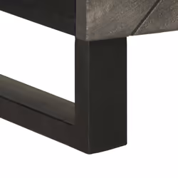 VidaXL 4017695 Table de nuit et table de chevet Noir - Vue supplémentaire 8
