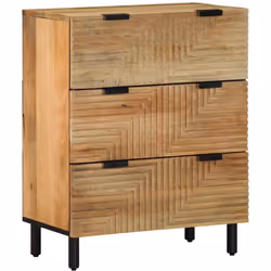 Ce buffet offre à la fois un attrait décoratif et un rangement pratique, ce qui en fait un complément idéal pour votre maison ...