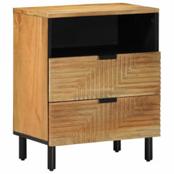 VidaXL 4017730 Table de nuit et table de chevet Marron