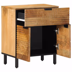 VidaXL 4017731 Table de nuit et table de chevet Marron