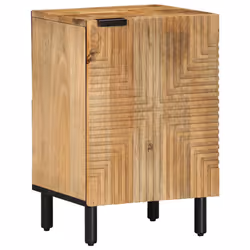 VidaXL 4017741, Marron, Métal, Bois, 380 mm, 335 mm, 580 mm, 1 pièce(s)