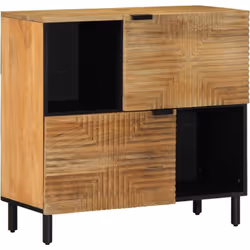 Ce buffet offre à la fois un attrait décoratif et un rangement pratique, ce qui en fait un complément idéal pour votre maison ...