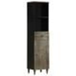 vidaXL Armoire de salle de bain 38x33x160 cm bois massif de manguier armoire de rangement de salle de bain armoire de 4017814