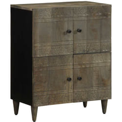 Vidaxl - Buffet 60x33x75 cm Bois massif de manguier
