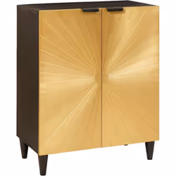 Ce buffet en bois massif combine élégance et praticité, idéal pour n'importe quel salon ou salle à manger moderne. Avec sa fi ...