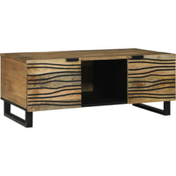 Table Basse 100x54x40 cm - Bois de Manguier Massif Vidaxl