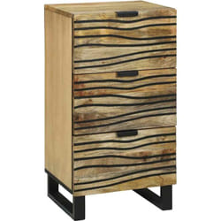 Buffet Marron 40 x 33 x 75 cm bois de manguier massif Vidaxl