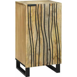 Buffet Marron 40 x 33 x 75 cm bois de manguier massif Vidaxl