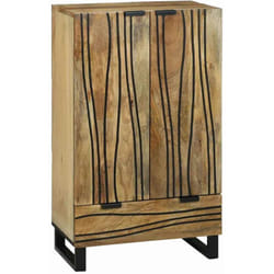 Vidaxl - Buffet Marron 60 x 33 x 100 cm bois de manguier massif