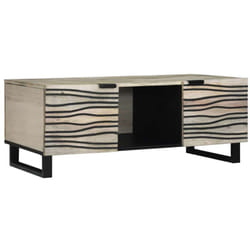 Vidaxl - Table Basse Blanc, Noir 100 X 54 X 40 Cm