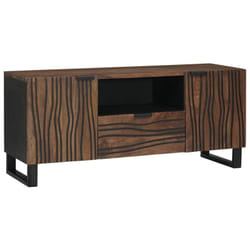 Vidaxl - Meuble tv Marron 105 x 33 x 46 cm bois de manguier massif