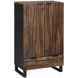 Vidaxl - Buffet Marron 60 X 33 X 100 Cm Bois De Manguier Massif