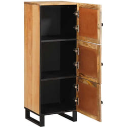 vidaXL Haut Armoire Marron 40 x 33 x 110 cm Bois de mangue massif