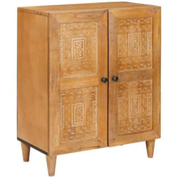 Buffet Marron clair 60 x 33 x 75 cm bois de manguier massif vidaXL