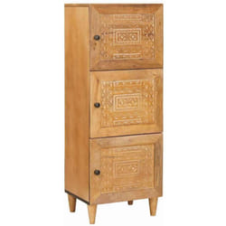 Haut Armoire avec étagère Marron clair 40 x 33 x 110 cm vidaXL