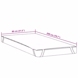 VidaXL 4100167 sur-matelas et alaise - Vue supplémentaire 5