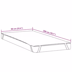 VidaXL 4100168 sur-matelas et alaise - Vue supplémentaire 6