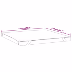 VidaXL 4100173 sur-matelas et alaise - Vue supplémentaire 5