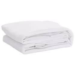VidaXL 4100181, Matelas roulé, Blanc, Adultes, Polyester, 2200 mm, 2000 mm