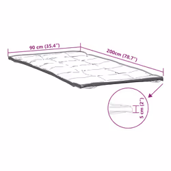 VidaXL 4100185 sur-matelas et alaise - Vue supplémentaire 6