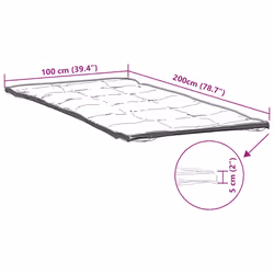 VidaXL 4100186 sur-matelas et alaise - Vue supplémentaire 6
