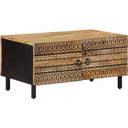 Détendez-vous et profitez du bon temps avec la famille et les amis autour de cette table basse ! Matériau robuste et stable : ...