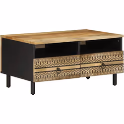 Détendez-vous et profitez du bon temps avec la famille et les amis autour de cette table basse ! Matériau robuste et stable : ...