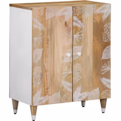 Ce buffet offre à la fois un attrait décoratif et un rangement pratique, ce qui en fait un complément idéal pour votre maison ...