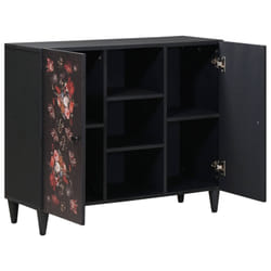 Armoires De Rangement Avec Porte Multicolore 90 X 33,5 X 75 Cm Vidaxl