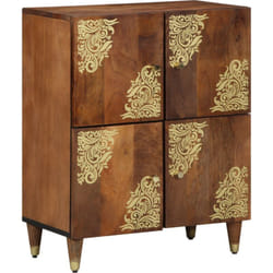 Buffet Marron miel Bois d'acacia massif 60 x 33 x 75 cm Buffet Vidaxl