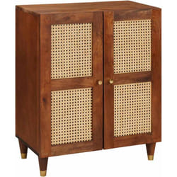 Buffet Marron 60 x 33.5 x 75 cm bois de manguier massif Vidaxl