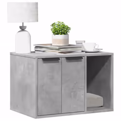 Offrez à votre chat un espace privé confortable avec le meuble de bac à litière pour chat tout en gardant le style de votre m ...