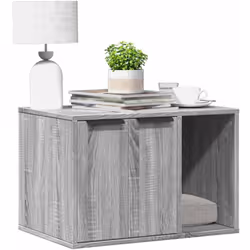 Offrez à votre chat un espace privé confortable avec le meuble de bac à litière pour chat tout en gardant le style de votre m ...