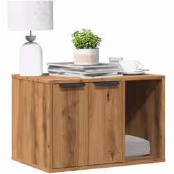 Offrez à votre chat un espace privé confortable avec le meuble de bac à litière pour chat tout en gardant le style de votre m ...