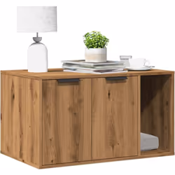 Offrez à votre chat un espace privé confortable avec le meuble de bac à litière pour chat tout en gardant le style de votre m ...