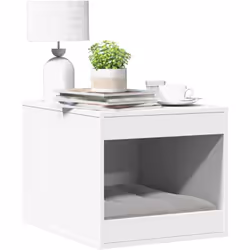 Offrez à votre chat un espace privé confortable avec le meuble de bac à litière pour chat tout en gardant le style de votre m ...