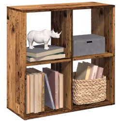 L'étagère séparatrice de pièce contemporaine allie un design de forme géométrique avec du rangement, ce qui est parfait pour  ...