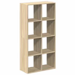 VidaXL 858023, Chêne, 8 étagères, Bois, Bois, 100 kg, 10 kg