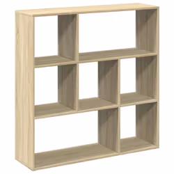 VidaXL 858050, Chêne, 7 étagères, Bois, Bois, 70 kg, 10 kg