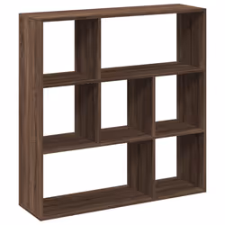 VidaXL 858054, Marron, Chêne, 7 étagères, Bois, Bois, 70 kg, 10 kg