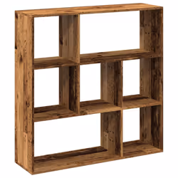 VidaXL 858055, Bois naturel, 7 étagères, Bois, Bois, 70 kg, 10 kg