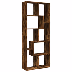 VidaXL 858079, Chêne, 8 étagères, Bois, Bois, 100 kg, 10 kg