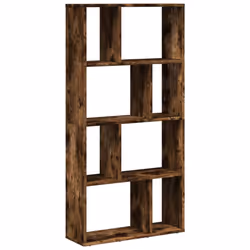VidaXL 858151, Chêne, 8 étagères, Bois, Bois, 80 kg, 600 mm