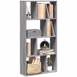 La bibliothèque contemporaine allie un design de forme géométrique avec du rangement, ce qui est parfait pour organiser votre ...