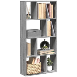 Bibliothèque sonoma gris 60x20x120 cm bois d'ingénierie - Vidaxl