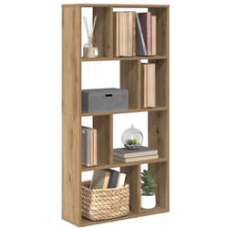 Bibliothèque chêne artisanal 60x20x120 cm bois d'ingénierie Vidaxl